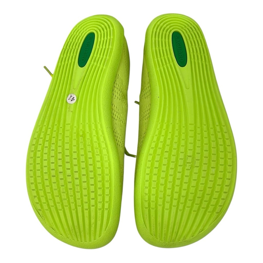 Saguaro Agile 2 Fluorescent Green Barefoot Knit Athletic Shoe Unisex Women 10.5 - Picture 12 of 16